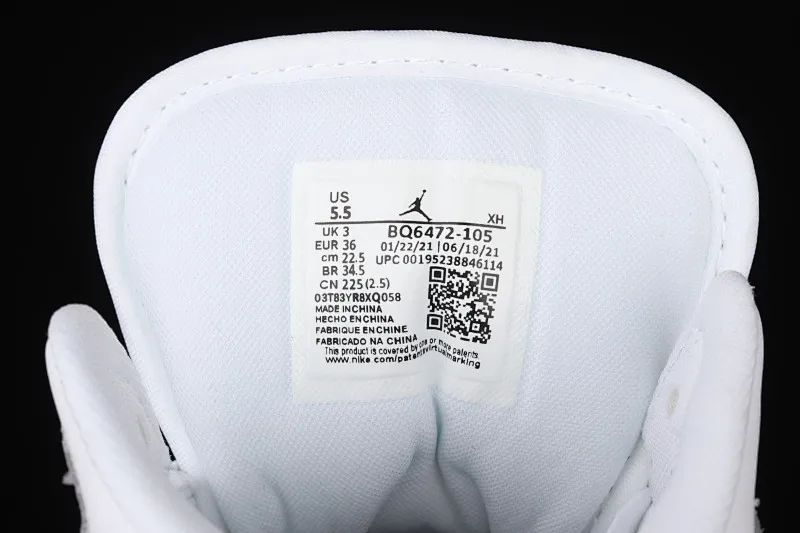 All Categories Air Jordan Jordan Series Basketball Shoes Air Jordan 1 Mid Air Jordan 1 Mid AJ1 Joe 1 Wolf Gray Mid-top Casual Sports Shoes BQ6472-105